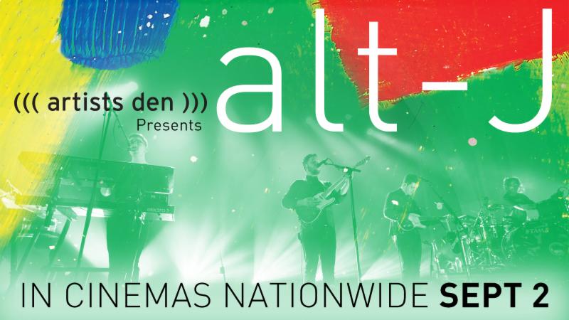 ‘Artists Den Presents alt-J’ out September 2nd